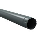 Lietvamzdis BILKA, ilgis 3 m, skersmuo 90 mm, grafito spalvos