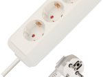 Ilgiklis BRENNENSTUHL Eco-Line, 3 lizd., 1,5m, su įž., be jungiklio, 3x1,5, baltos sp., 1158610015