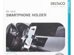 Automobilinis laikiklis DELTACO Arm-238, tvirtinamas į automobilio ventiliacijos groteles, telefonams 60-88mm, juodos spalvos