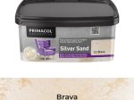 Struktūriniai dažai PRIMACOL Silver Sand, 1 l, (S2) Brava