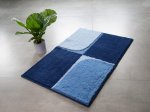 Vonios kilimėlis RIDDER Quad, 60 x 90 cm, mėlynas, 100% akrilas, 7106303, ST