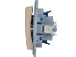 Jungiklis KONTAKT SIMON 10, kreminės sp., 2 klav., CW5.01/41
