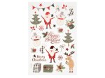 Kalėdinių lipdukų rinkinys KAPEL Xmas Joy, 2 skirtingi dizainai