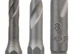 Grąžtų stiklui ir plytelėms komplektas BOSCH HEX-9 Ceramic, 5; 6; 8 mm