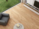 Akmens masės plytelės BUENO EURO MADRID Ferrovia Wood Natural, 20 x 120 cm, 1,200 m2/dėž., rektifikuotos, glazūruotos, spl. ruda