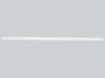 Apdailos juostelė/grindjuostė HOMESTAR Classic Cu Led, spl. balta, 60x20x2000 mm, 61000