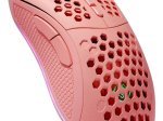 Belaidė žaidimų pelė DELTACO GAMING PM80, 70g svorio, RGB, SPCP6651, 400-4800 DPI, 1000 Hz, rožinės sp., GAM-120-P