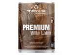 Medienos fasado dažai TOPCOLOR Premium Villa Latex, 1 l, antracito sp.