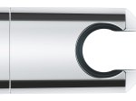 Dušo galvutės laikiklis GROHE QUICKFIX VITALIO UNIVERSAL, laikiklis, chromo spalva, 27958001