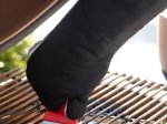 Griliaus valymo šepetys BARBECOOK, 3 IN 1, raudonos spalvos