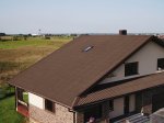 Banguotas lakštas ETERNIT Banga L21, matmenys 875 x 920 mm, ruda spalva, 270994