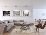 Kilimas TELDE, 120 x 170 cm, 100% poliesteris, pilkos spl.,706363