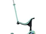 Paspirtukas GLOBBER Go Up Sporty Lights V2, mėtinės spalvos, apkrova iki 20kg