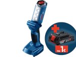 Akumuliatorinis prožektorius BOSCH Professional GLI, 18V-300, SOLO, 18V, 300 lum, /Ah, 06014A1100, be akumuliatoriaus ir kroviklio