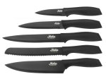 Virtuvės peilių rinkinys MAKU, 5 vnt., nerūdijantis plienas, juodos sp.