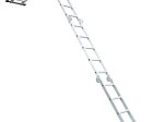 Kopėčios HERVIN EQUIPMENT, aliuminės, daugiafunkcės, 4x5 pakopų, 2760-5730 mm, AM0220A