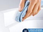 Klozeto komplektas GROHE START ROUND CERAMIC SOLIDO 5in1, kompl. potinkinis rėmas, klozetas, lėtai nusileidžiantis, lengvai nuimamas dangtis, "Sail" mygtukas, garso izoliacijos tarpinė.