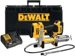 Akumuliatorinis tepalo švirkštas DEWALT DCGG571M1-QW, 18 V, komplekte 1x4,0 Ah akumuliatorius ir kroviklis