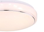 Lubinis LED šviestuvas GLOBO Kalle, 18W, 230V, 1650lm, 3000K, chromo spalvos žiedas, 285 x 75 mm, 48408-18