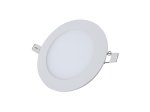 Įmontuojamas šviestuvas ORRO, panelė, įl., LED 6 W, 220-240 V, 360 lm, 4500 K, apvali, balta, 30000 h, A170990179, P-27