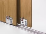 Stumdomų durų montavimo rinkinys HETTICH SlideLine16, cinkuotas, 60 kg, 9184438