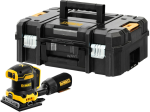 Akumuliatorinis vibracinis šlifuoklis DEWALT DCW200NT-XJ, 140x115 18 V, be akumuliatorių ir kroviklio, dėžėje