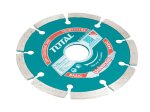 Deimantinis pjovimo diskas TOTAL, sausam pjovimui, 115x22 mm, segmento plotis 7,5 mm, TAC2111153