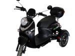 Elektrinis triratis EKOMOTO Retro, juodas, 20 Ah švino rūgšties baterija