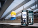 Akumuliatorinis radijas MAKITA DMR108N, 7,2 - 18 V, be akumuliatorių ir kroviklio
