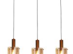 Pakabinamas šviestuvas SEARCHLIGHT Sweden, E27, 3 x 60W, 230V, 1010 x 200 x 360 mm, maksimalus aukštis 1200 mm, 88912-3MO