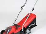 Akumuliatorinė vejapjovė EINHELL GE-CM 18/33 Li, 18 V, pjovimo plotis 33 cm, 30 l krepšys, svoris 10,9 kg, 4,0 Ah akumuliatorius ir pakrovėjas