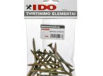 Medsraigčiai XIDO, 3,5 x 25 mm, įleidžiama galva, cinkuoti, 50 vnt., PZ