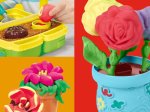 Plastilino žaidimų rinkinys PLAY-DOH, „Gėlių darželis“