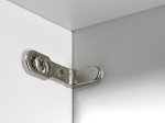 Jungtys galinėms panelėms HETTICH, pak. 4 vnt. 5mm, dengtas nikeliu, 89333