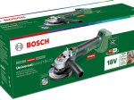 Akumuliatorinis kampinis šlifuoklis BOSCH Green Universal, Grind18V-75 Solo, be akumuliatoriaus ir kroviklio, 125 mm