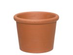 Keraminis lauko vazonas Bordato, terakota sp., 14 x 14 x 10,5 cm.