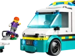 Konstruktorius LEGO City, greitosios pagalbos automobilis