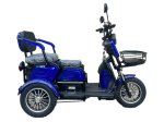Elektrinis triratis EKOMOTO M20, mėlynas, 20 Ah švino rūgšties baterija