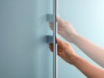 Dušo komplektas GROHE QUICKFIX VITALIO COMFORT 110, 3-srovių dušelis, stovas ir žarna, chromo spalva, klijuojamas arba prisukamas, 26096001