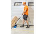 Kepurė HOGERT TECHNIK EGER, su snapeliu, gero matomumo, oranžinės spalvos, universalus dydis 57–61 cm