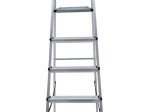 Kopėčios HERVIN EQUIPMENT, aliuminės, buitinės, 6 pakopų, 1250-1950 mm, HSL006A