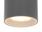 Lauko šviestuvas GLOBO Alcala, GE53, 1 x 11W LED, 230V, IP44, sieninis, stiklas, aliuminis, antracito sp., 108 x 96 mm, 32063A