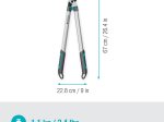 Genėjimo žirklės GARDENA Easy Cut L, 45 mm, prasilenkiančiais ašmenimis, aliuminės 680 mm rankenos