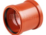 Lauko nuotekų dviguba mova MAGNAPLAST PVC KG, DN110