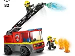 Konstruktorius LEGO City, ugniagesių automobilis su kopėčiomis