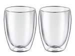 Puodelis dvigubo stiklo AMBITION Mia, 350 ml, 2 vnt.