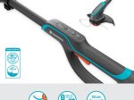 Akumuliatorinė žoliapjovė GARDENA PowerTrim 30/18V P4A Solo, pjovimo plotis: 30 cm, PowerBoost; Bump feed; 2.9 kg. Be akumuliatoriaus ir pakrovėjo.