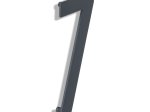 Namo numeris 7, 150 mm, antracito sp, nerūdijantis plienas