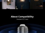 Išmanioji LED lempa SONOFF B02-B-A60, 9W, E27, A60, 220-240V, 806 lm, 2700-6500 K, Wi-Fi, valdoma programėle, galima valdyti balsu