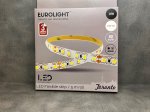 Šviesos diodų juosta EUROLIGHT Toronto, LED 5 m, 14 W / m, IP20, 4000K, 24V, 1120 lm / m, 8mm pločio, S24-14W4-3YIP20